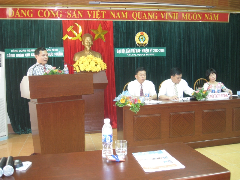 Đại Hội Công Đoàn nhiệm kỳ 2012-2015